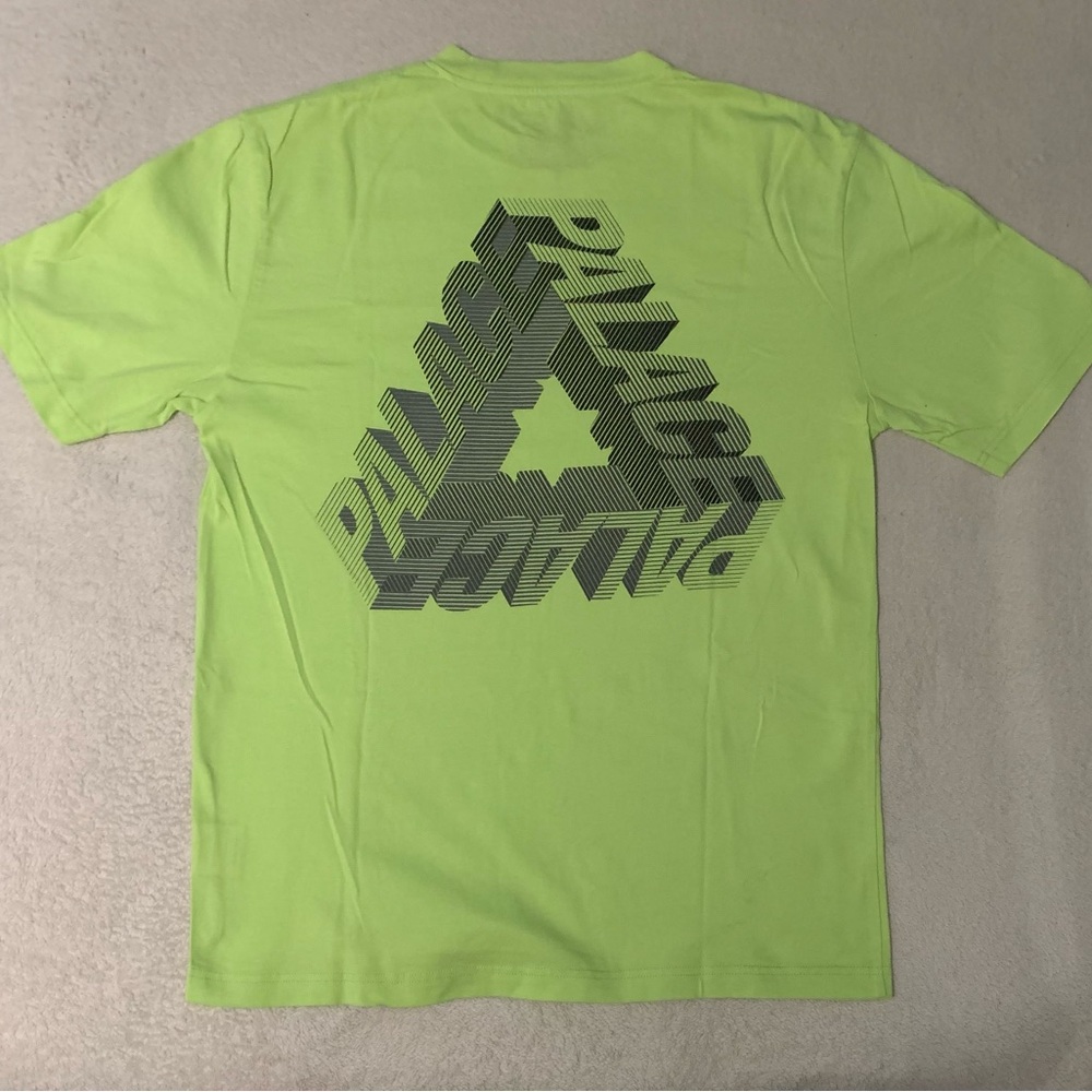 Palace Large P-3D T-Shirt (Ultimo 2017) Fluro